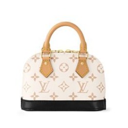 Replica Perfette Borsa Louis Vuitton Nano Alma M46895 Crema imitazioni