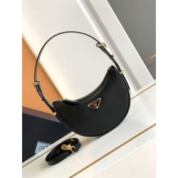 Imitazione Borsa a tracolla Prada Arque Mini Nera