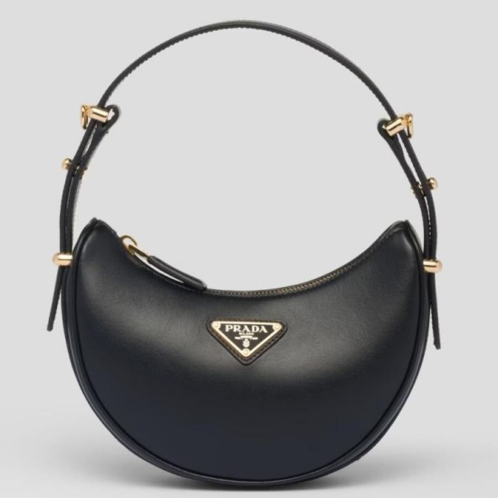 Imitazione Borsa a tracolla Prada Arque Mini Nera