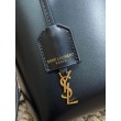 Imitazione Borsa tote YSL Saint Laurent mini Toy Shopping Nera