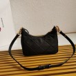 Imitazione Prada Riedizione 1995 Mini Borsa Chaine Re-Nylon Nero