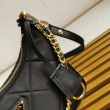 Imitazione Prada Riedizione 1995 Mini Borsa Chaine Re-Nylon Nero