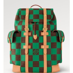 LV Christopher MM Men Zaino Uomo M25240 La giocosa tela Damier Pop di Williams