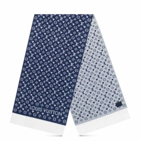 LV Game On LV Sciarpa M77640 Blu