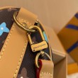 LV Keepall Bandouliere 25 LV Duffle Bag M24849 Monogram Craggy