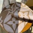 LV M79213 Sciarpa medaglione LV Beige