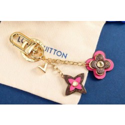 LV Portafortuna e portachiavi con fiori in fiore M63084
