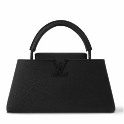 Borse Imitazioni Louis Vuitton Capucines East-West MM M23947 Nera