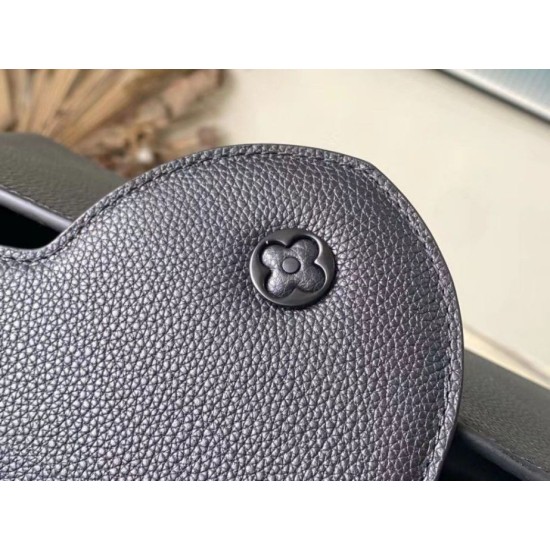 Borse Imitazioni Louis Vuitton Capucines East-West MM M23947 Nera Replica qualità specchio Replica Perfette Borse Imitazioni Louis Vuitton Capucines East-West MM M23947 Nera imitazioni