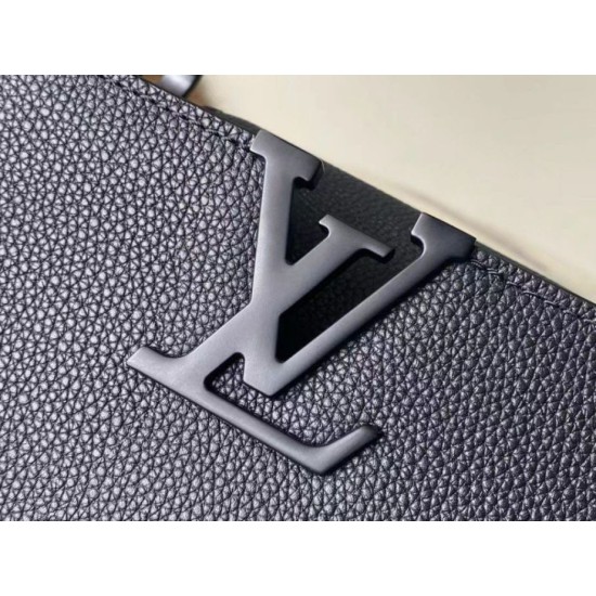 Replica Perfette Borsa mini Louis Vuitton Capucines East-West M23955 Nera imitazioni