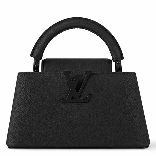 Replica Perfette Borsa mini Louis Vuitton Capucines East-West M23955 Nera imitazioni