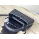 Replica Perfette Borsa mini Louis Vuitton Capucines East-West M23955 Nera imitazioni