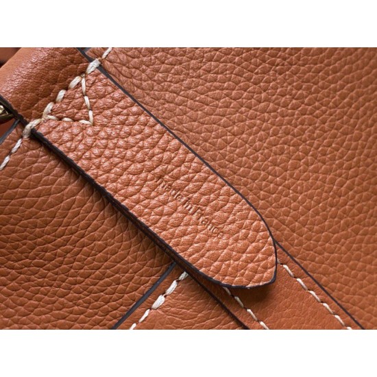 Borse Imitazioni Louis Vuitton con lucchetto e passeggio M24165 Marrone granulato Replica qualità specchio Replica Perfette Borse Imitazioni Louis Vuitton con lucchetto e passeggio M24165 Marrone granulato imitazioni