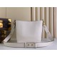 Borsa LV con lucchetto e passeggio granulata M24638 bianca Replica qualità specchio Replica Perfette Borsa LV con lucchetto e passeggio granulata M24638 bianca imitazioni