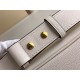 Borsa LV con lucchetto e passeggio granulata M24638 bianca Replica qualità specchio Replica Perfette Borsa LV con lucchetto e passeggio granulata M24638 bianca imitazioni