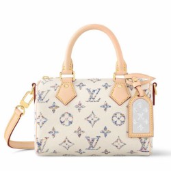 Replica Perfette Borsa Louis Vuitton Speedy Bandouliere 20 in tessuto monogram M24709 imitazioni