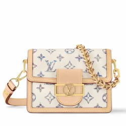 Replica Perfette Borsa LV Mini Dauphine in tessuto monogram M24841 imitazioni