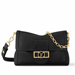 Borse Imitazioni Louis Vuitton Dauphine Soft MM Louis Vuitton M25209 in nero