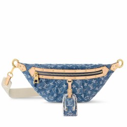 Replica Perfette LV Marsupio a vita alta M46837 monogram Denim imitazioni