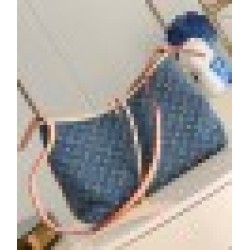 Borsa Louis Vuitton CarryAll MM Louis Vuitton M46855 Monogram Denim