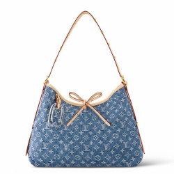 Borsa Louis Vuitton CarryAll MM Louis Vuitton M46855 Monogram Denim