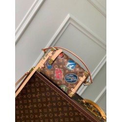 Borsa LV Side Trunk MM in tela monogram M47085 Borsa LV Side Trunk MM in tela monogram M47085