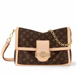 Replica Perfette Borsa Louis Vuitton Dauphine Soft GM monogram M47149 imitazioni