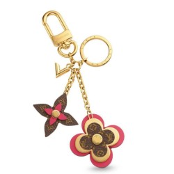 Replica Perfette LV Portafortuna e portachiavi con fiori in fiore M63084 imitazioni
