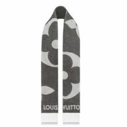 Replica Perfette Sciarpa Louis Vuitton Ultimate Shine M78120 Grigia imitazioni