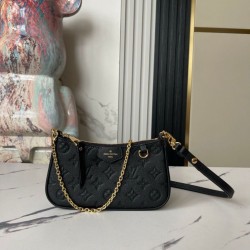 LV Easy Pouch On Strap Borsa Louis Vuitton M80349 Monogram Empreinte Replica qualità specchio Replica Perfette LV Easy Pouch On Strap Borsa Louis Vuitton M80349 Monogram Empreinte imitazioni