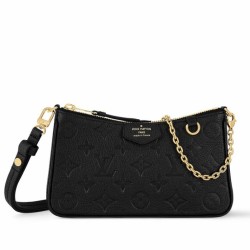 Replica Perfette LV Easy Pouch On Strap Borsa Louis Vuitton M80349 Monogram Empreinte imitazioni