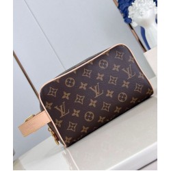 Borsa Louis Vuitton Louis Vuitton Locker Dopp Kit M83112 Tela monogram