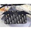 Marsupio Dior Oblique Saddle Blu