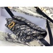 Marsupio Dior Oblique Saddle Blu