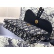 Marsupio Dior Oblique Saddle Blu