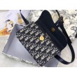 Marsupio Dior Oblique Saddle Blu