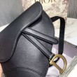 Marsupio Dior Saddle granulato nero