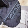 Marsupio Dior Saddle Pouch Camouflage Blu