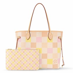 Replica Perfette Borsa Louis Vuitton Neverfull MM Damier Giant N40668 imitazioni