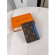 Organizer tascabile LV M82956 monogram Macassar