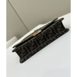 Portafoglio baguette Fendi su catena Borse Firmate Replica Fendi ricamo FF Marrone Portafoglio baguette Fendi su catena Borse Firmate Replica Fendi ricamo FF Marrone