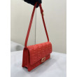 Portafoglio baguette Fendi su catena Borse Replica Fendi Rossa