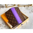 Qualità superiore replica Portafoglio LV Brazza LV M81538 Monogram Macassar