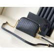 Pouch YSL Saint Laurent Gaby con cerniera trapuntato nero