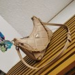 Prada Riedizione 1995 Mini Borsa Chaine Re-Nylon Beige