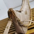 Prada Riedizione 1995 Mini Borsa Chaine Re-Nylon Beige