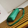 Prada Riedizione 1995 Mini Borsa Chaine Re-Nylon Verde