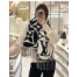Sciarpa con medaglione LV LV M79212 Nera