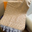Sciarpa LV Game On Double-Face in cashmere LV M76900 Beige