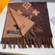 Sciarpa LV Reykjavik LV M78125 Marrone scuro